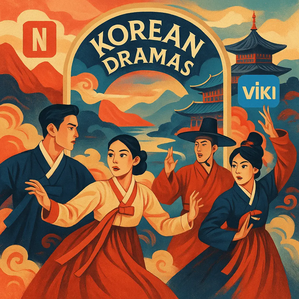 Descubra séries incríveis na Viki Rakuten  Explore os melhores k-dramas da Netflix  KOCOWA: Conteúdo coreano gratuito e de qualidade  