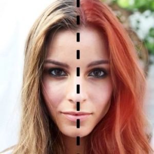 Trocar cor do cabelo