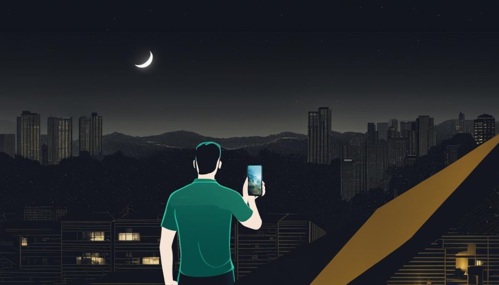 Aplicativo de visão noturna