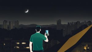 Aplicativo de visão noturna