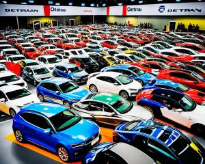 Leilão de carros do DETRAN