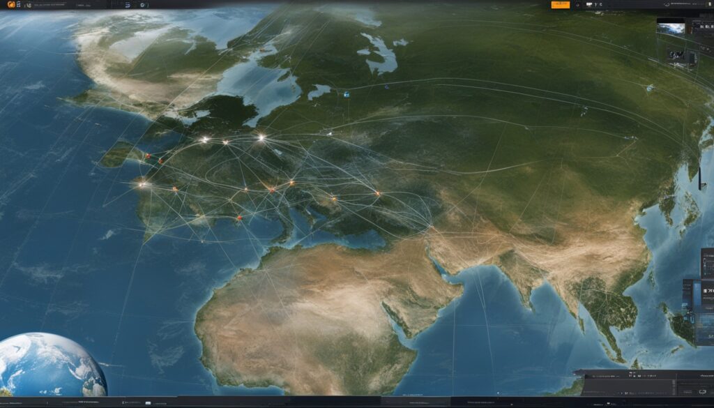 Aplicativo para ver imagens de satélite