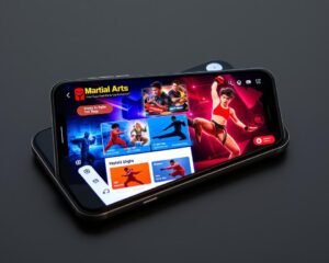 Aplicativo de artes marciais