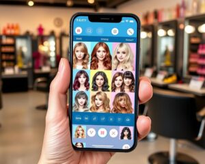 Aplicativo para cabelo