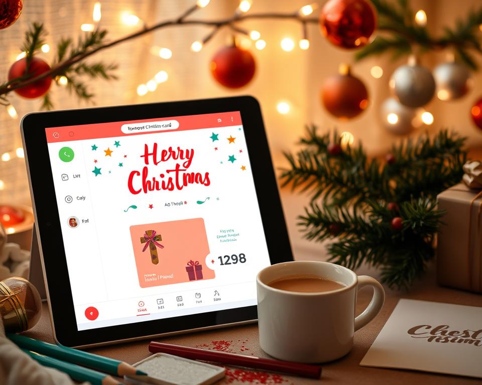 Conheça o melhor app de criar cartões de natal