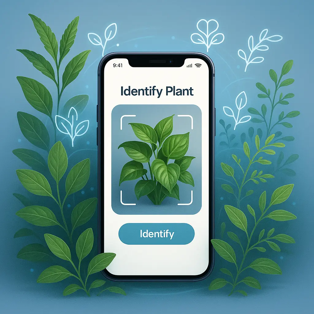 App para reconhecer plantas de forma fácil e rápida.