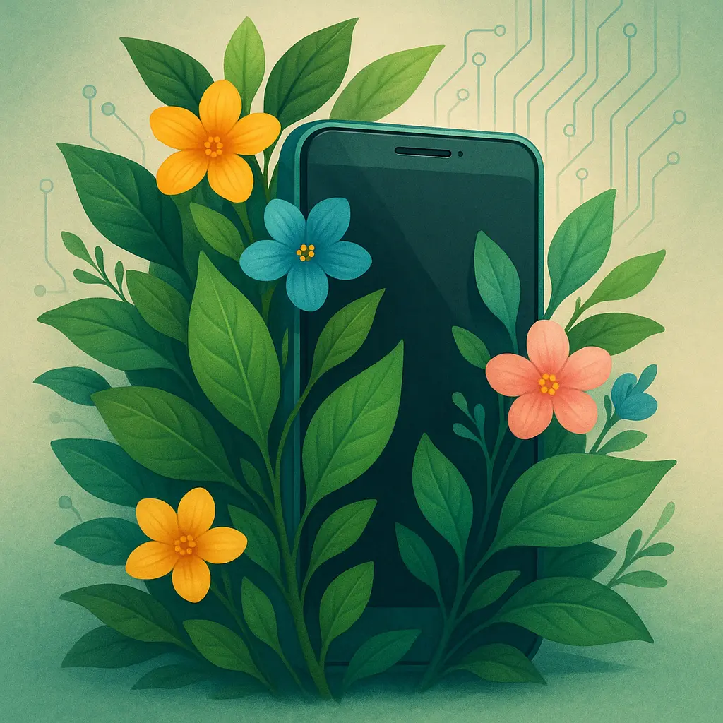 App que Identifica Plantas em Segundos