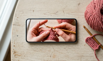 Aprenda Crochê em Casa com App Interativo