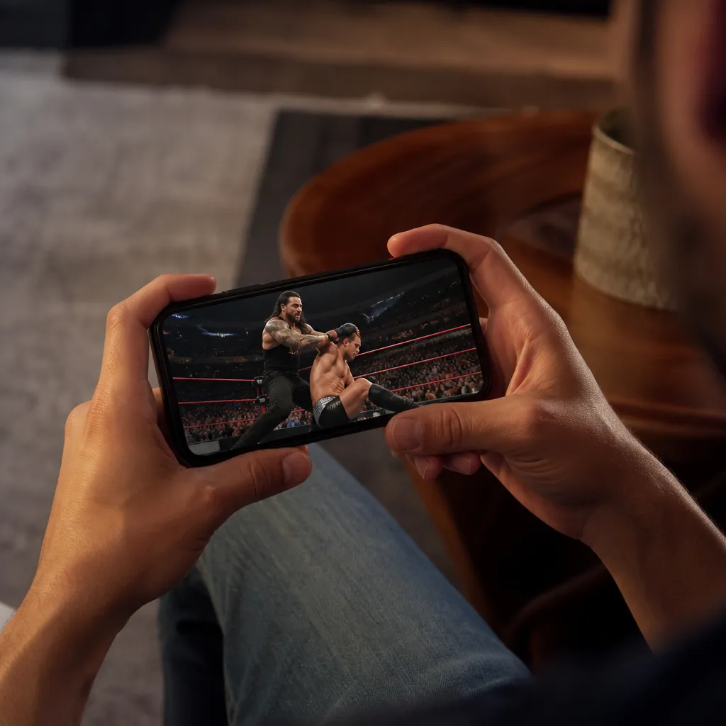 Como Assistir WWE ao Vivo pelo Celular
